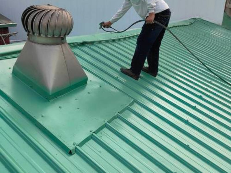 潮州鐵皮屋頂刷漆