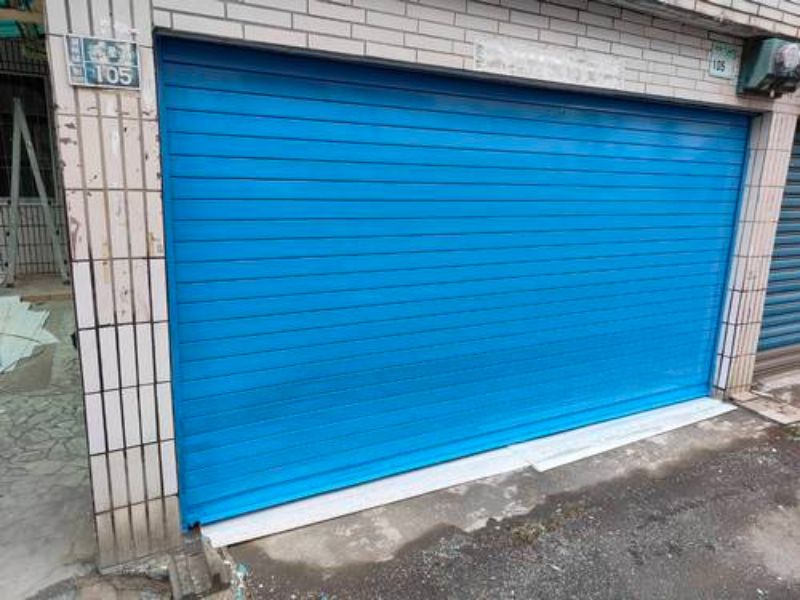 潮州鐵捲門噴漆