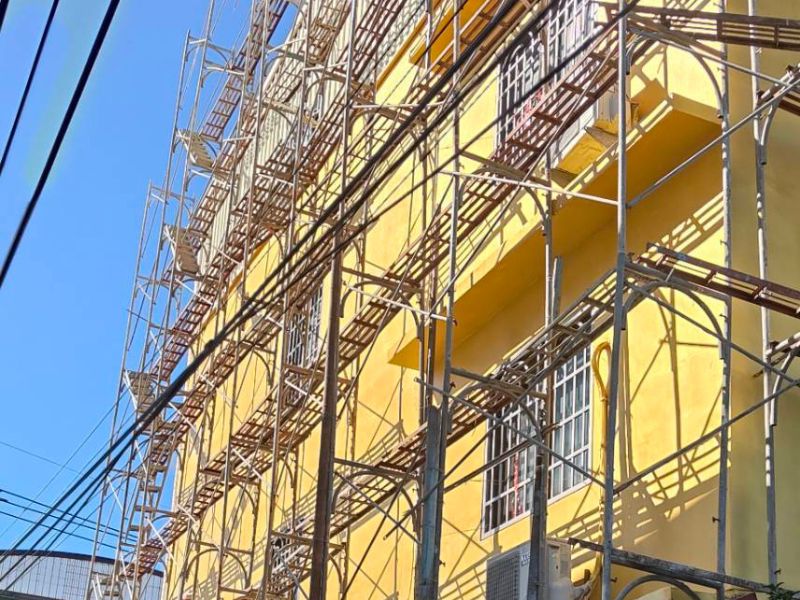 屏東里港外牆防水漆施作