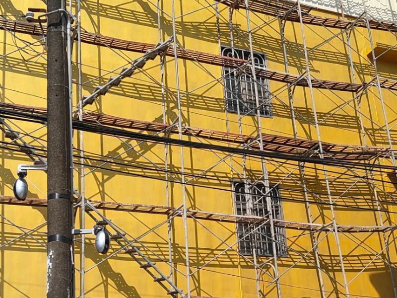 屏東市里港鄉外牆防水漆施作