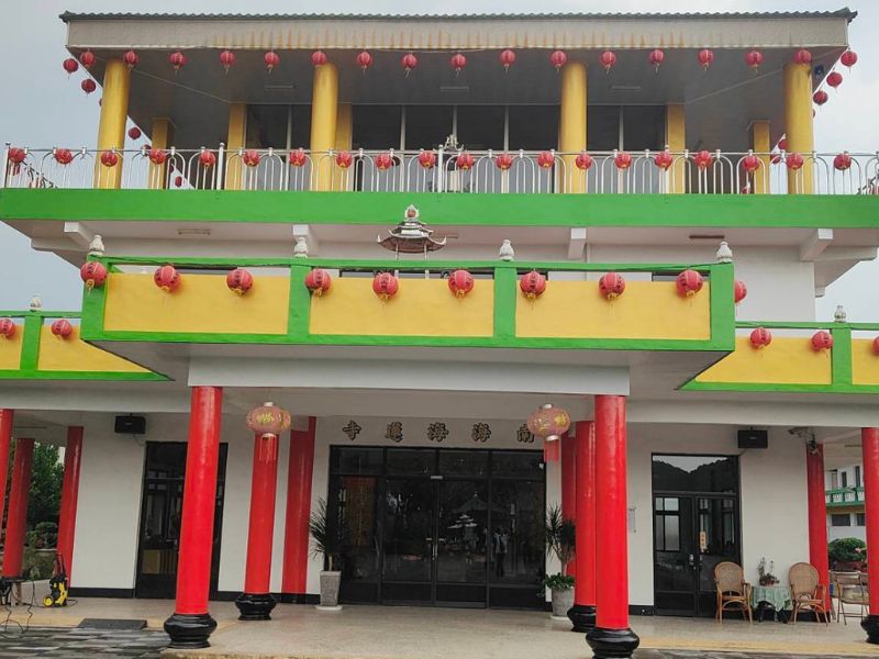 屏東市新埤鄉海蓮寺油漆防水抗污工程